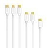 Tronsmart 20AWG Charge Micro USB Cable with Ozone Carry Bag for Galaxy S7, S7 Edge and More- White