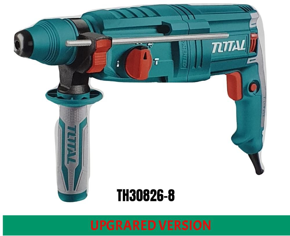 TOTAL Rotary Hammer 3-In-1 26mm 800w Th308268-8 (Upgraded Version)