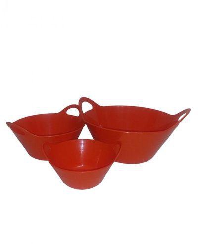 Mintra Plastic Bowls - 3 Pcs – Orange