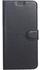 KAIYUE Leather Flip Phone Case For Xiaomi Redmi Note 10 & Xiaomi Redmi Note 10S - BLACK