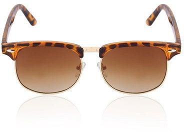 Semi-Rimless Clubmaster Sunglasses