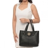 Tommy Hilfiger 6930592-990 Maggie Tote Bag for Women - Leather, Black