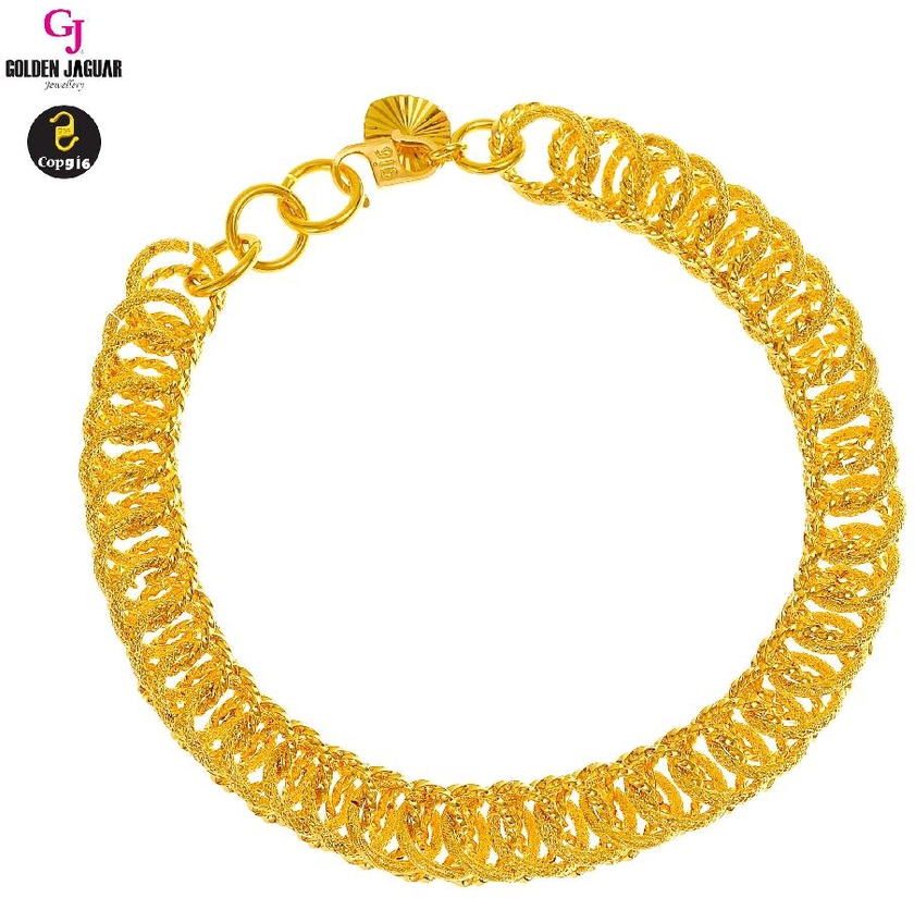 GJ Jewellery Emas Korea Bracelet - Double 9.0 2660930