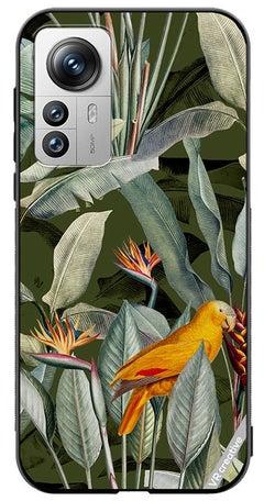 Protective Case Cover For Xiaomi 12X Green Jungle Design Multicolour