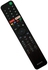 sony smart tv remote control black