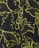 Black and Yellow Printed Dolman Sleeves Shirt