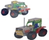 Generic 2 In 1 Colored Meccano - Tractor And Construction Vehicle – 202 Pcs