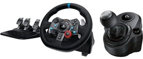 Logitech G29 Driving Force Race Wheel with Driving Force Shifter For PlayStation 3/4 and PC