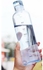 زجاجة مياه ذات محدد زمنى - مانعة للتسرب - شفاف