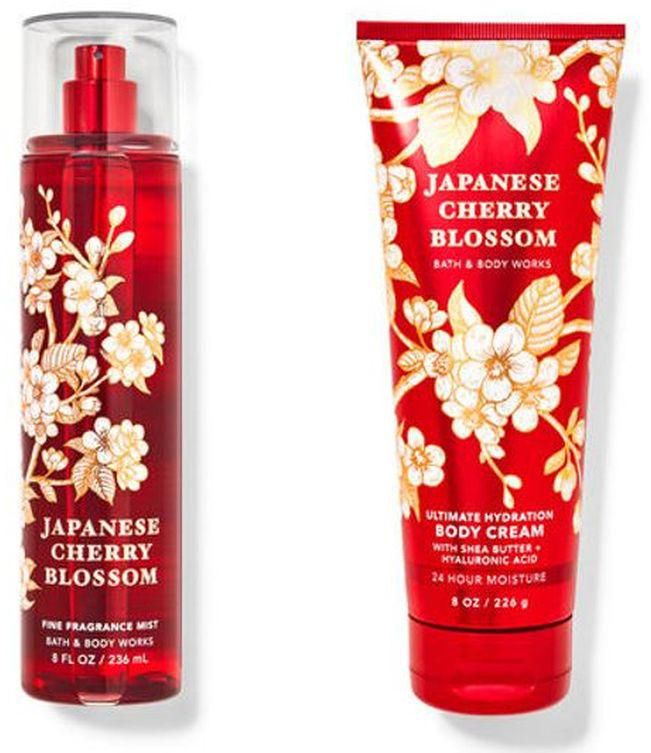 Bath & Body Works Bath And Body Works Japanese Cherry Blossom Cream And Fragrance