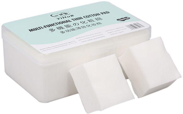 1000-Piece Thin Makeup Remover Wipes White