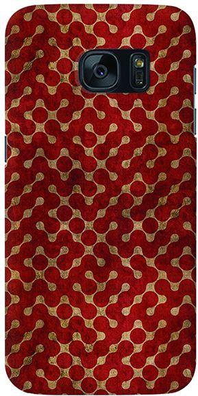 Stylizedd Samsung Galaxy Note 7 Slim Snap case cover Matte Finish - Connect the dots - Red