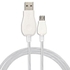 Universal 3FT LED Light Micro USB 2.0 Charger Charging Data Sync Cable For Samsung S6 7 White