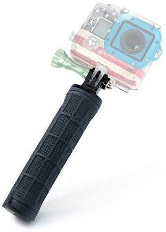 Neopine Non-Slip Handle Selfie Monopod Grip Holder Mount For Gopro Hero5 Hero4 Hero3 SJCAM- Black