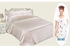 Alkhaligia Group Satin Bed Sheet Set - Off White + 1 Kitchen Apron
