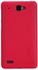 Polycarbonate Super Frosted Shield Case Cover For Lenovo S939 Red
