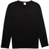 Agu Bundle of 5 Long Sleeves T-shirts - Black, White, Grey, Navy Blue & Burgundy