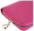 Fashion Women's Rivet Detachable Clutch Wallet Pink