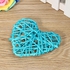 10PCS Blue Heart Sepak Takraw For Christmas Birthday Party & Home Wedding Party Decoration Rattan Ball