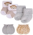 Hudson Childrenswear 2 Pack Monkeying Around Socks And Mittens Set - Multicolor