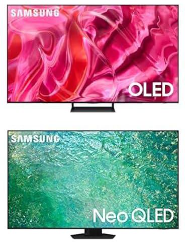 Samsung 77 Inch QD-OLED Smart TV - QA77S90CAUXEG & Samsung 85 Inch TV Neo Quantum Processor 4K QLED - QA85QN85CAUXEG [2023 Models]