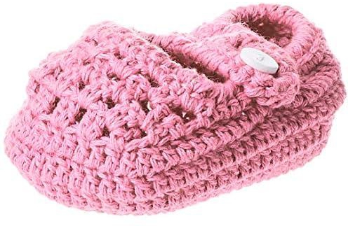 Smurfs Baby Crochet Shoes - Light Pink - 3-6 M (Pack Of 2)