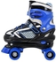 حذاء التزلج برقبة عالية مع خوذة وواقيات الركبة