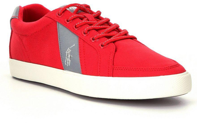 Polo Ralph Lauren Casual Shoes for Men - Size 8 US, Red, 816589793004