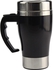 Stainless Lazy Self Stirring Mug Auto Mixing Tea Coffee Cup Office Home Garden Gift Color Black