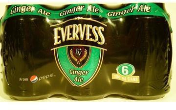 Evervess Ginger Ale Cool Drink  - 6 x 300 ml