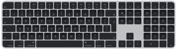 Apple Magic Keyboard with Touch ID and Numeric Keypad for Mac models with Apple silicon - International English - Black Keys