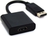 DP DISPLAYPORT MALE TO HDMI FEMALE CABLE CONVERTER ADAPTER FOR PC HP/DELL