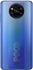 موبايل شاومي بوكو X3 برو بشريحتين اتصال - شاشة 6.67 بوصة، 128 جيجابايت، 6 جيجابايت رام، شبكة الجيل الرابع ال تي اي - ازرق