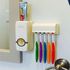 Toothpaste Dispenser And Toothbrush Holder