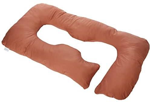 Novo 2.5Kg Pp Cotton Comfort Pillow, Brown - 145X80X25Cm, Free Size