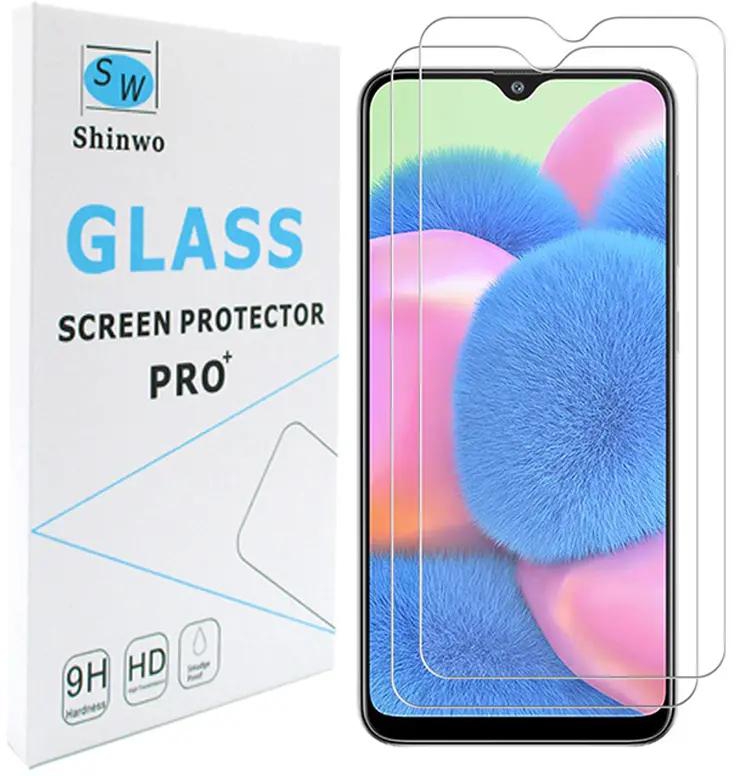 [2 -Pack] - Samsung Galaxy A30S Galaxy A50S [9H HD Clear Tempered Glass] Screen Protector
