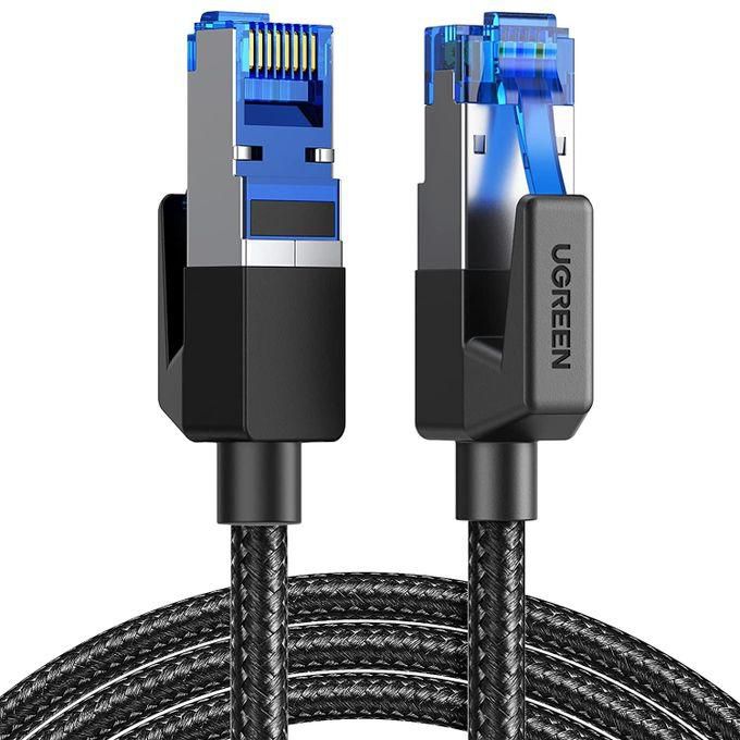Ugreen UGREEN Ethernet Cable 5M Cat 8 Gigabit Network Cable High-Speed 40Gbps 2000MHz RJ45 Internet Cable Braided Double Shielded Ethernet Cable Compatible with Gaming Switch PS4 PS5 PC Router TV Xbox