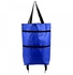 Foldable Reusable Grocery Shopping Bag With Wheels Camping, Beach Laundry Bag