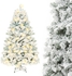 Christmas Tree PVC Artificial Snow Christmas Tree Mall Window Decoration Tree