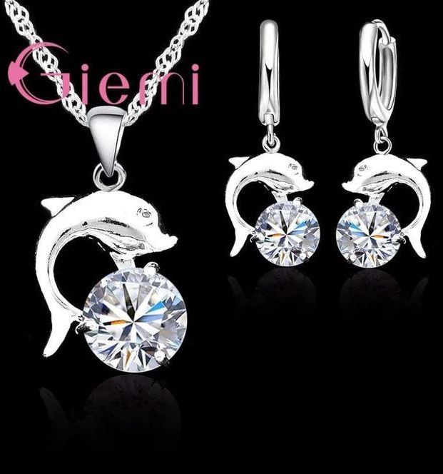 Earring - Necklace - 925 Sterling Silver