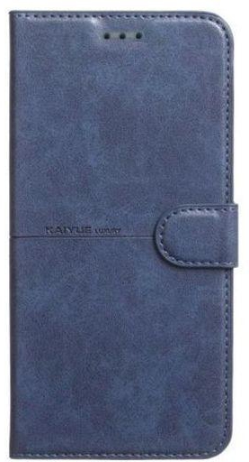 KAIYUE Full Cover Leather Case For Realme 7 Pro - Blue