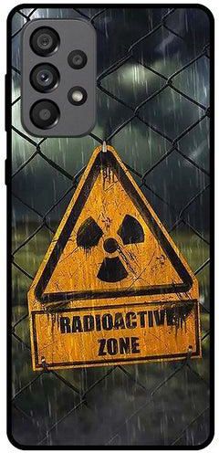 Protective Case Cover For Samsung Galaxy A73 5G Radioactive zone