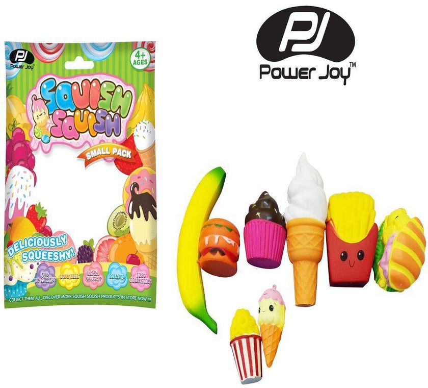 Power Joy - Squish Squish Food Small Pack C Dollar- Babystore.ae