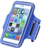 Sports Armband Apple iPhone 6/iPhone 6S (4.7 Inch) with Dual Arm Size Slots and Key Pocket - Blue
