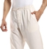 Ted Marchel Plain Beige Cotton Men Pajama Bottom