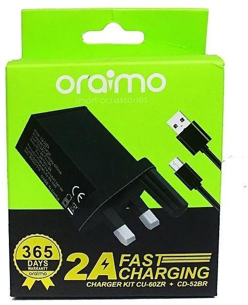 Oraimo Fast Android 2A Charger For All Smart Phones & Tablets '' ILE ORIGINAL''