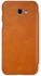 NILLKIN QIN LEATHER SVIEW COVER FOR SAMSUNG GALAXY A7  BROWN