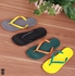 Slipper For Men And Youth, Yellow Rubber Finger