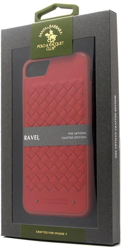 Santa Barbara Polo & Racquet Club Apple iPhone 7/8 Case Cover Ravel Series - Black