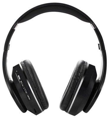 سماعات رأس TM-003S بتصميم يغطي الأذن مزودة بتقنية البلوتوث مع ميكروفون أسود